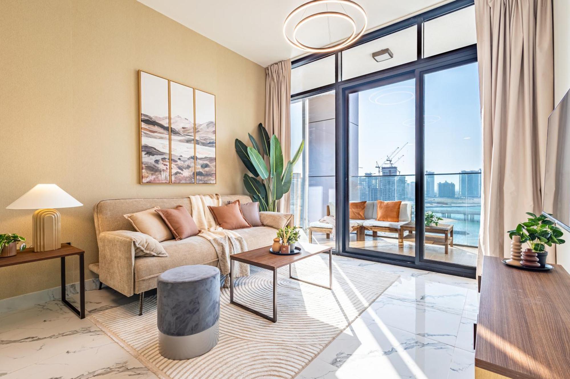 Appartamento Full Cleveland & Canal View - Perfect Corporate - 5 Min Walk From Adgm And Galleria - Big Balcony - Upgraded