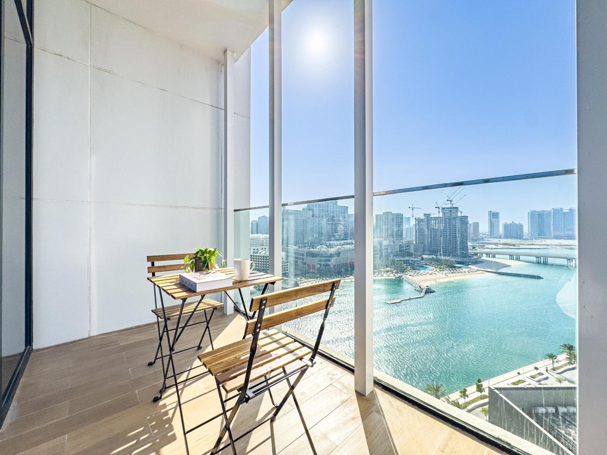 Full Cleveland & Canal View - Perfect Corporate - 5 Min Walk From Adgm And Galleria - Big Balcony - Upgraded